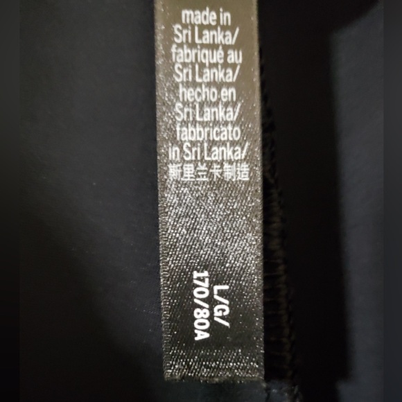 Victoria's Secret Nylon Black Track Jogger Athletic Pants Size Large - Picture 5 of 11